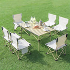Ensemble Table & Chaises de Camping Pliantes – Portable & Léger