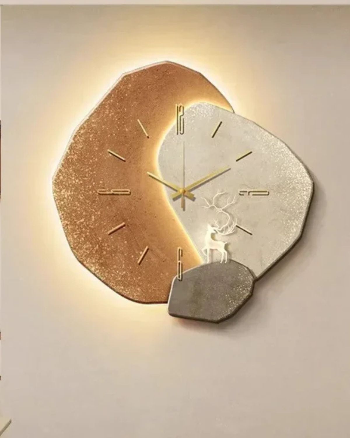 Horloge Murale en Bois - Élégance Silencieuse pour Votre Intérieur