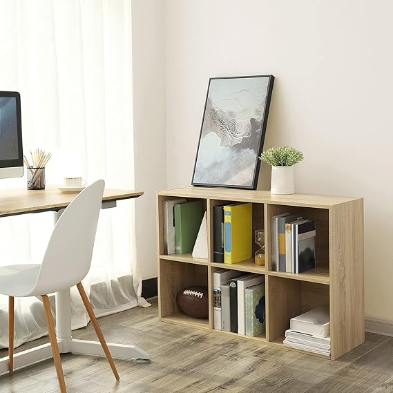 Etagère de rangement, 6 compartiments