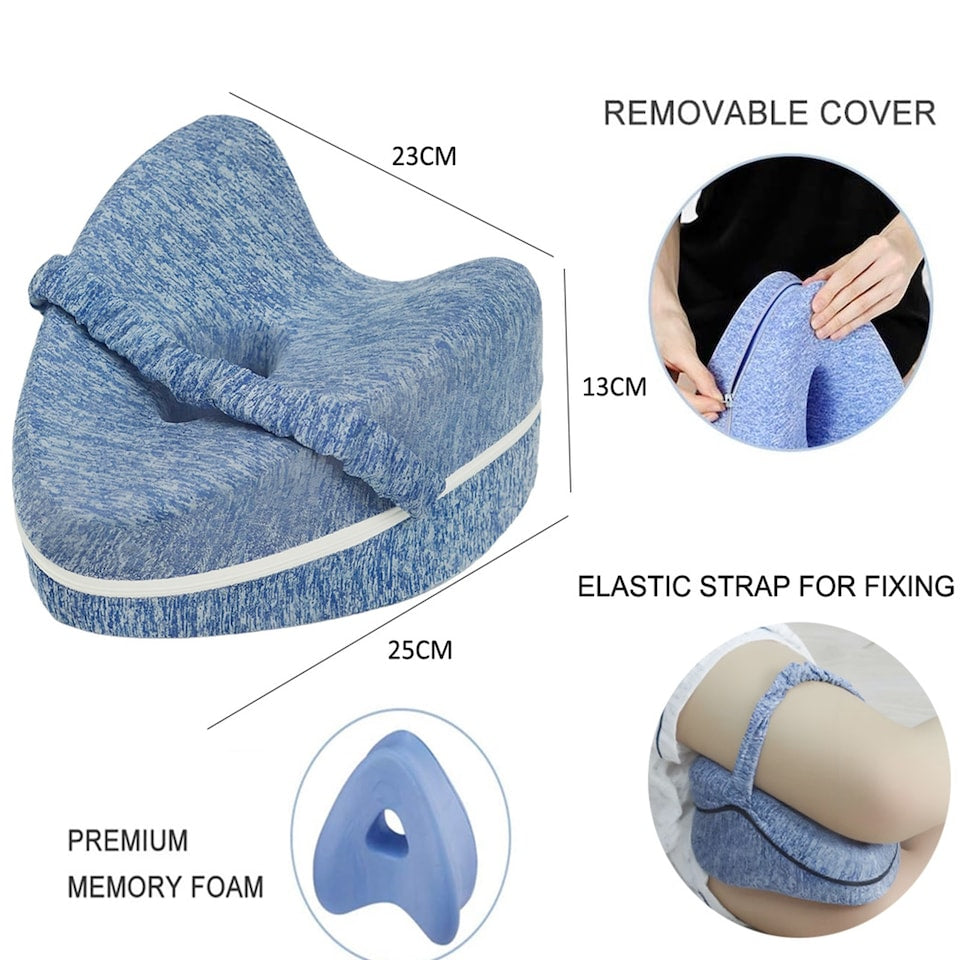 Coussin de soutien pour les jambes et les genoux en mousse