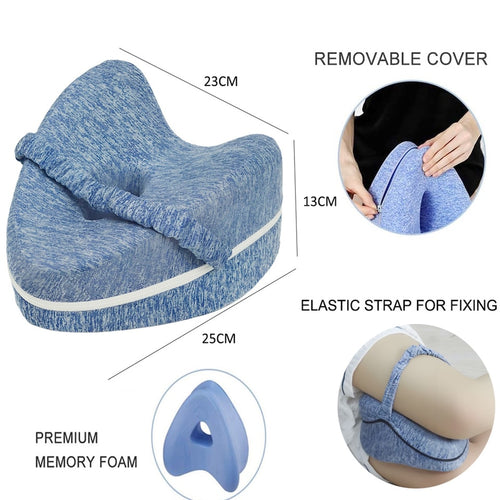 Coussin de soutien pour les jambes et les genoux en mousse