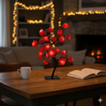 Lampe de Table Arbre Fleur de Rose 24 LED