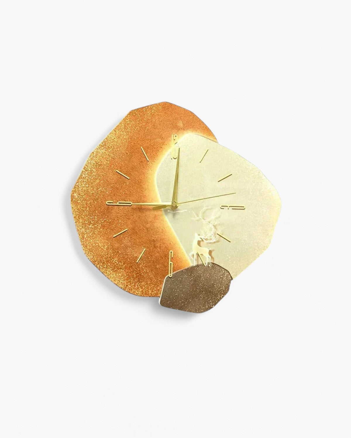 Horloge Murale en Bois - Élégance Silencieuse pour Votre Intérieur