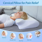 Oreiller Cervical Ergonomique à Mémoire de Forme RelaxConfort