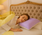 oreiller ergonomique en mousse à mémoire de forme