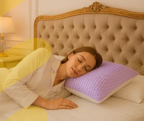 oreiller ergonomique en mousse à mémoire de forme