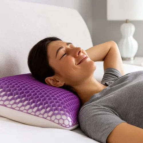 oreiller ergonomique en mousse à mémoire de forme