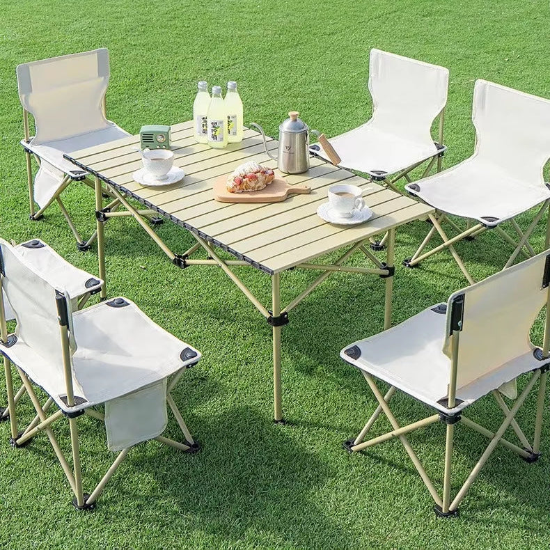 Ensemble Table & Chaises de Camping Pliantes – Portable & Léger