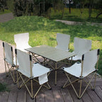 Ensemble Table & Chaises de Camping Pliantes – Portable & Léger