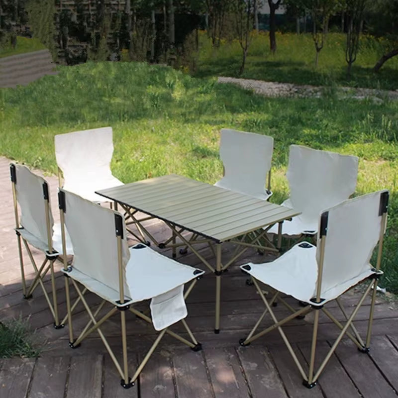 Ensemble Table & Chaises de Camping Pliantes – Portable & Léger