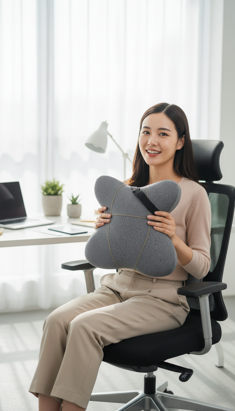coussin ergonomique de confort