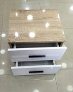 Table de chevet murale